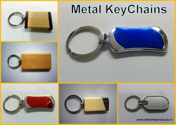 Metal Key Chain With Printing